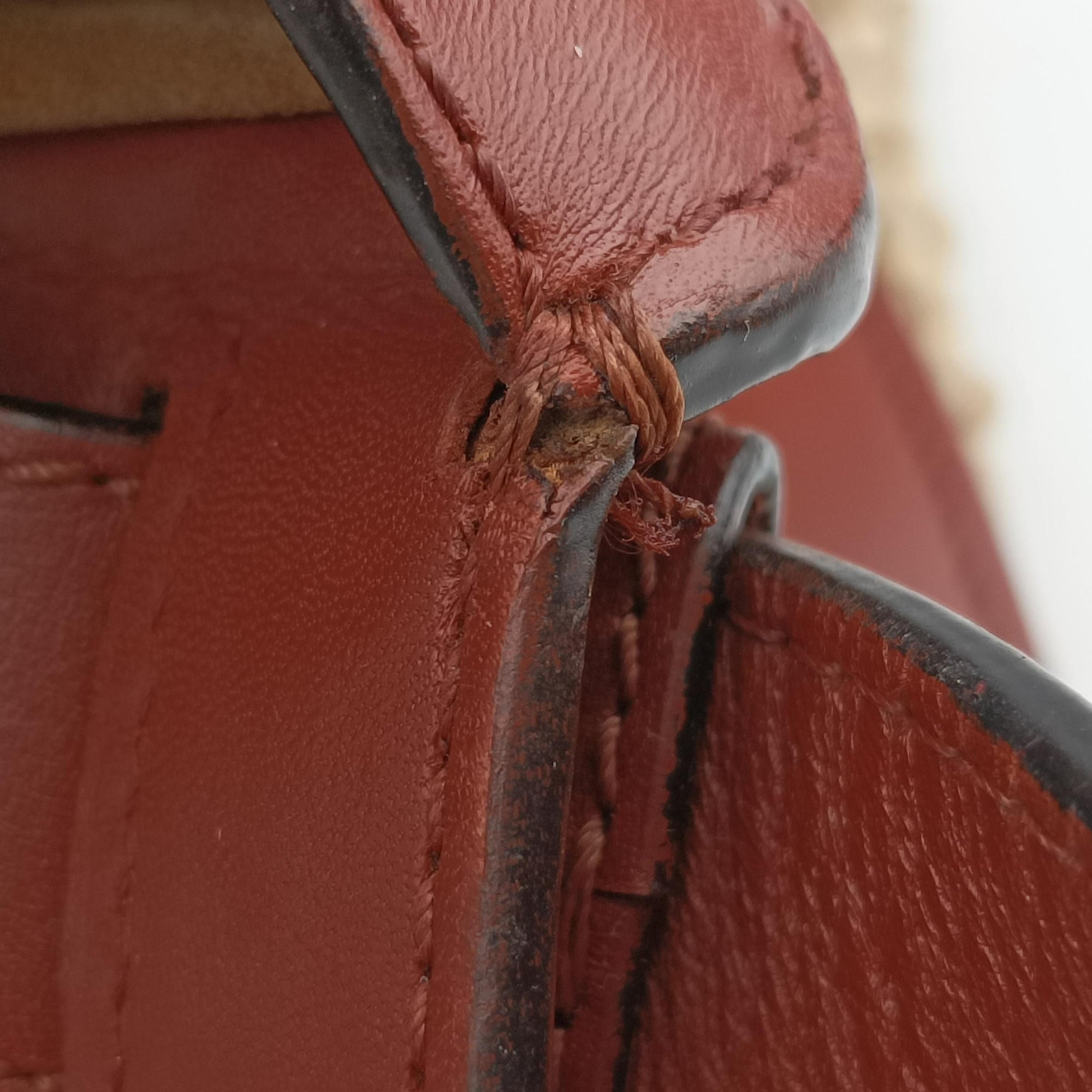 Hammock Small Brown×Beige Leather×Raffia 061701ハンモック スモール ブラウン×ベージュ レザー×ラフィア 061701