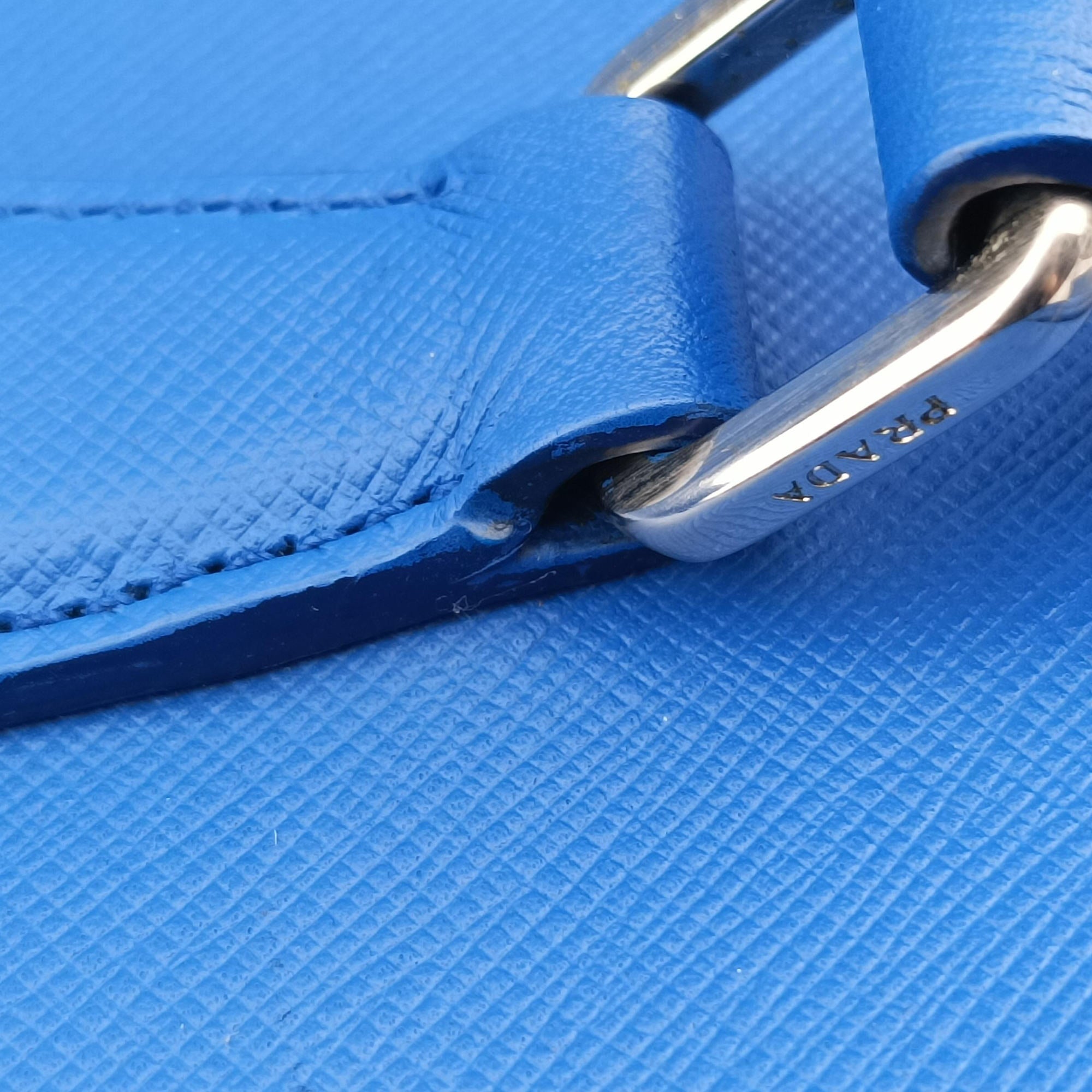 Classic Laptop briefcase Blue SAFFIANO Leather VS0305 208 31/Oブリーフケース ビジネス ブルー サフィアーノレザー VS0305 208 31/O