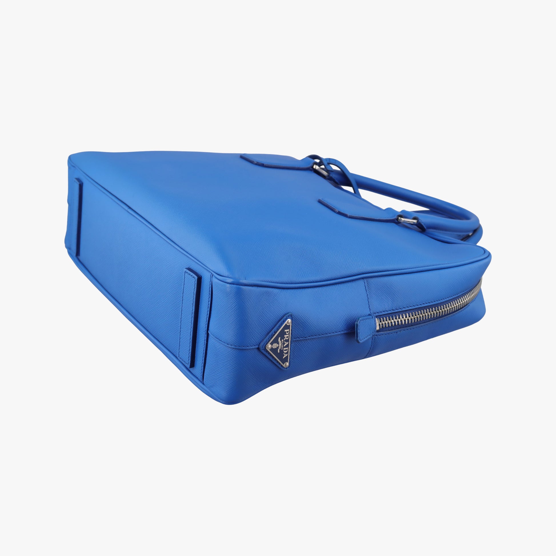 Classic Laptop briefcase Blue SAFFIANO Leather VS0305 208 31/Oブリーフケース ビジネス ブルー サフィアーノレザー VS0305 208 31/O