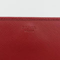 Metal Wallet on Chain Cornflower Clutch Red Saffiano Leather 1MT290 181メタル ウォレット オン チェーン コーンフラワー クラッチ レッド サフィアーノレザー 1MT290 181