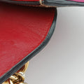 Padlock beige×red×pink PVC coated canvas×Leather 409487 F020695967パドロック ベージュ×レッド×ピンク PVCコーティングキャンバス×レザー 409487 F020695967