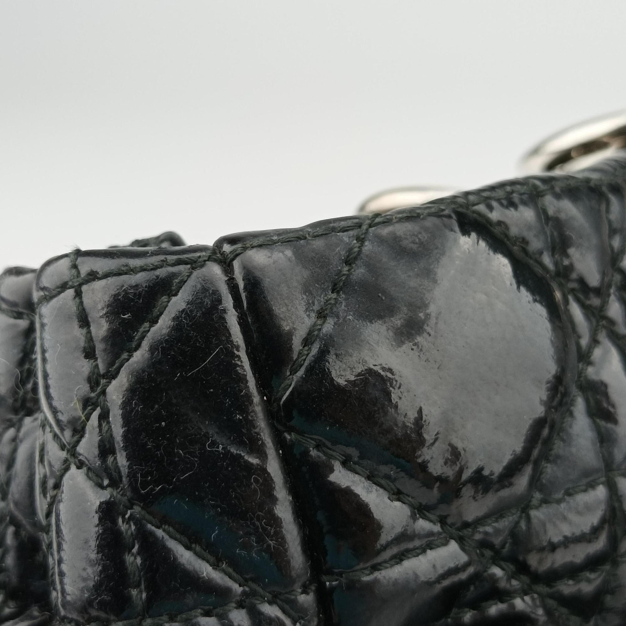 Dior Soft Black Patent Leather 01-BO-0112ディオールソフト ブラック パテント 01-BO-0112