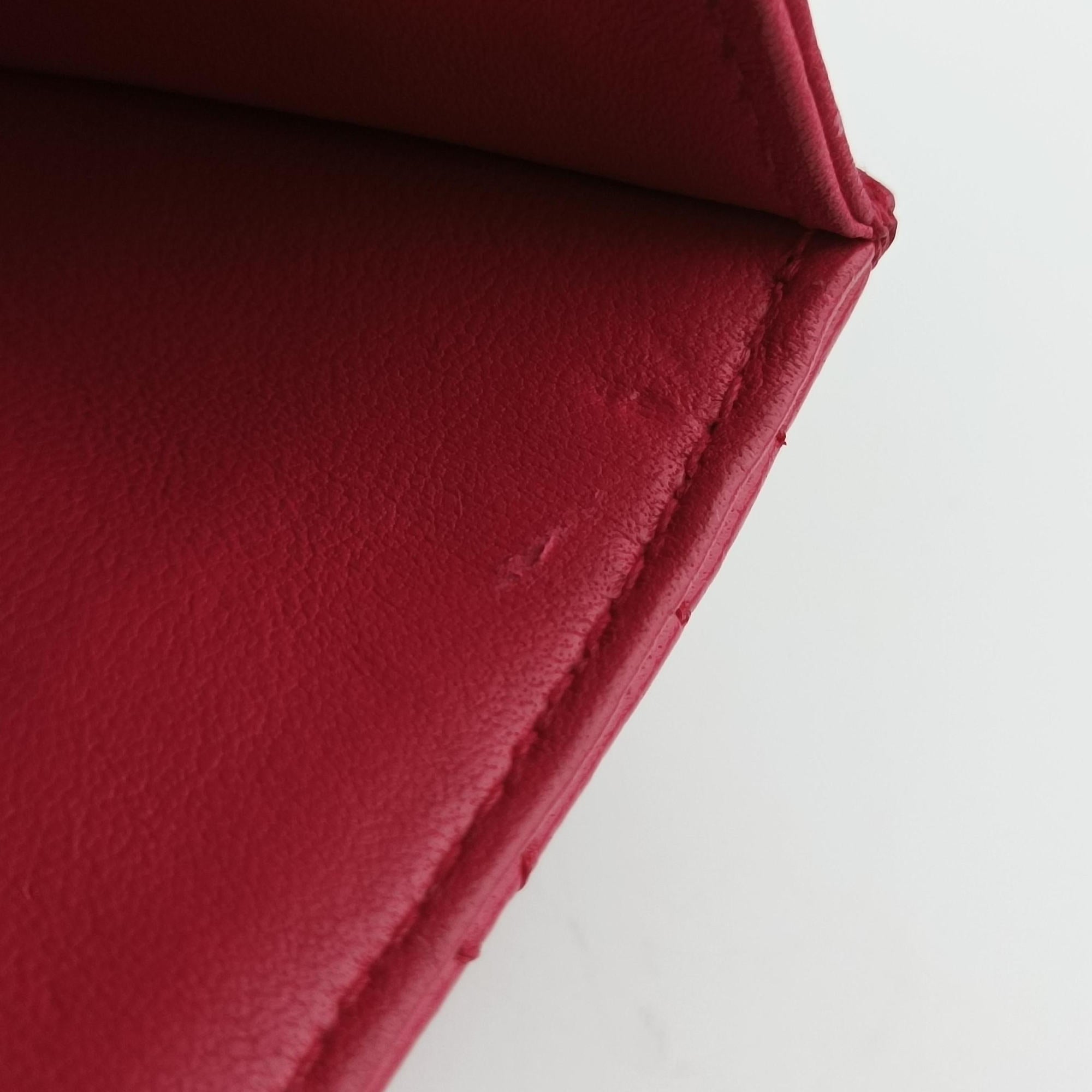 Cannage New Lock Rose lambskin 12-MA-1104カナージュ ニューロック ローズ レッド ラムスキン 12-MA-1104