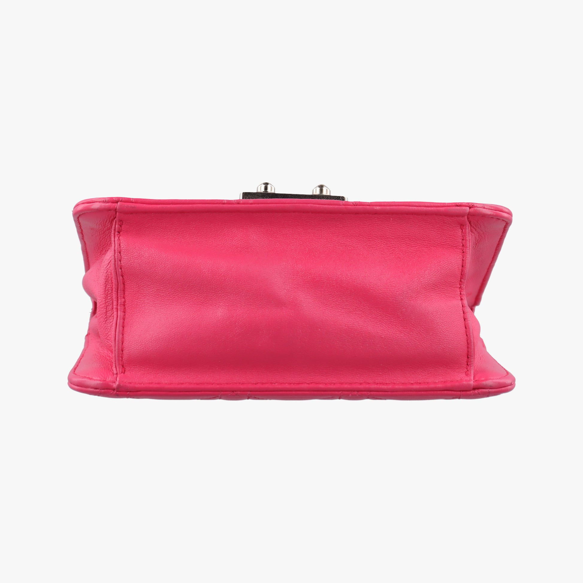 Cannage New Lock Rose lambskin 12-MA-1104カナージュ ニューロック ローズ レッド ラムスキン 12-MA-1104