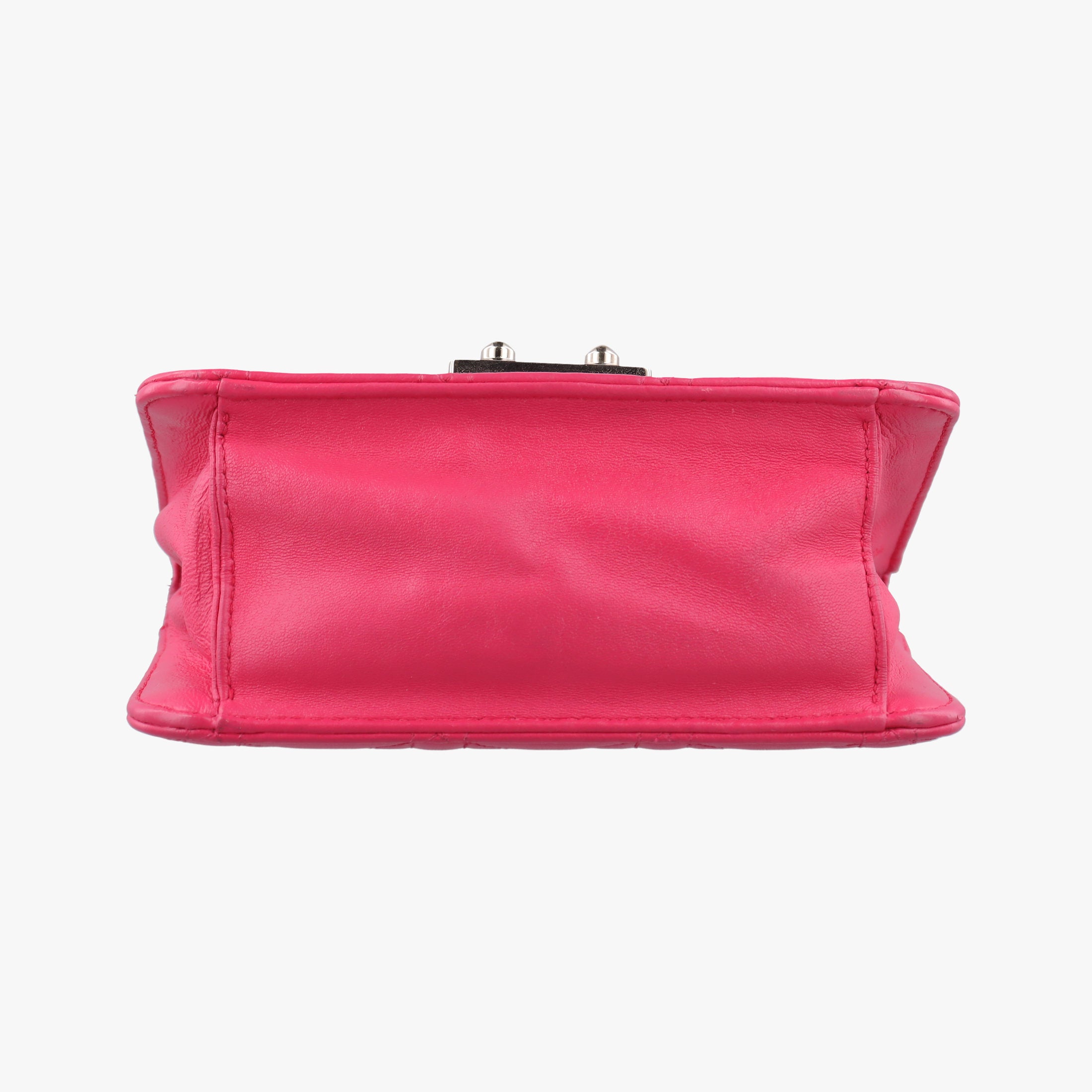 Cannage New Lock Rose lambskin 12-MA-1104カナージュ ニューロック ローズ レッド ラムスキン 12-MA-1104