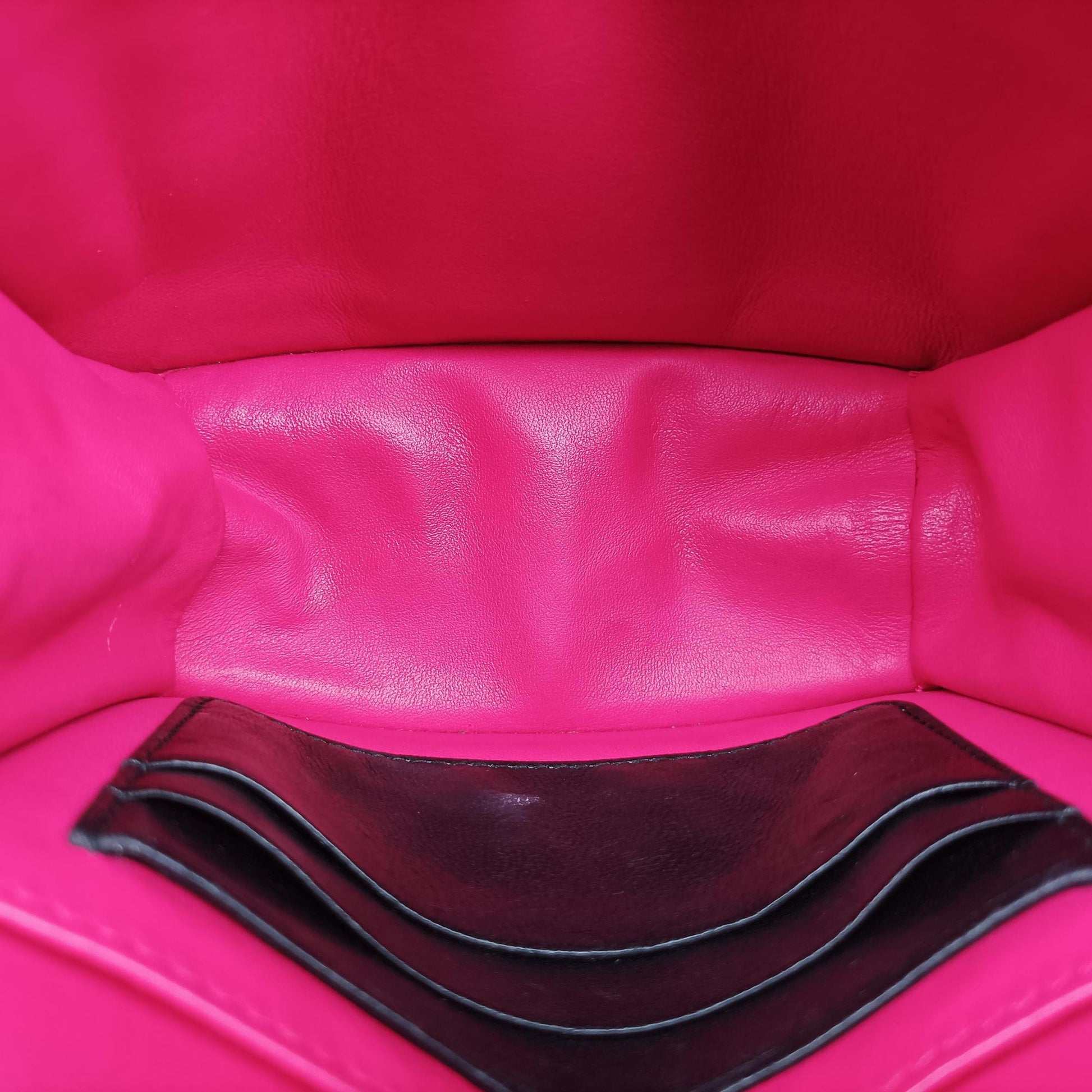 Cannage New Lock Rose lambskin 12-MA-1104カナージュ ニューロック ローズ レッド ラムスキン 12-MA-1104