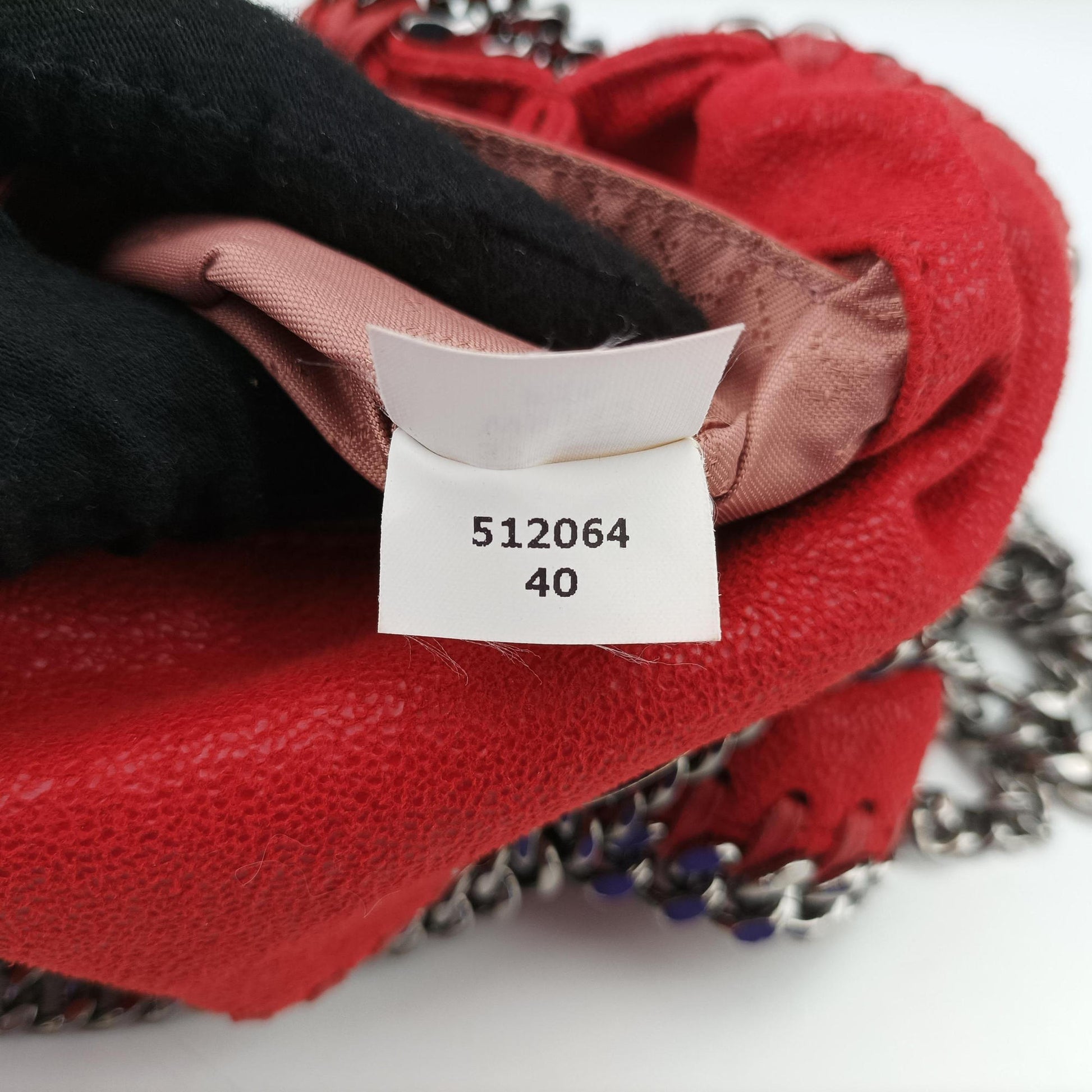 Falabella Red Vegan leather 371223 W9132 F16ファラベラ レッド ポリエステル 371223 W9132 F16