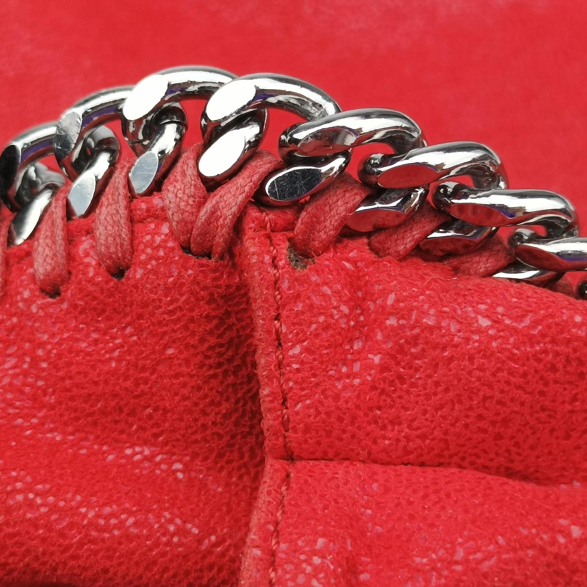 Falabella Red Vegan leather 371223 W9132 F16ファラベラ レッド ポリエステル 371223 W9132 F16