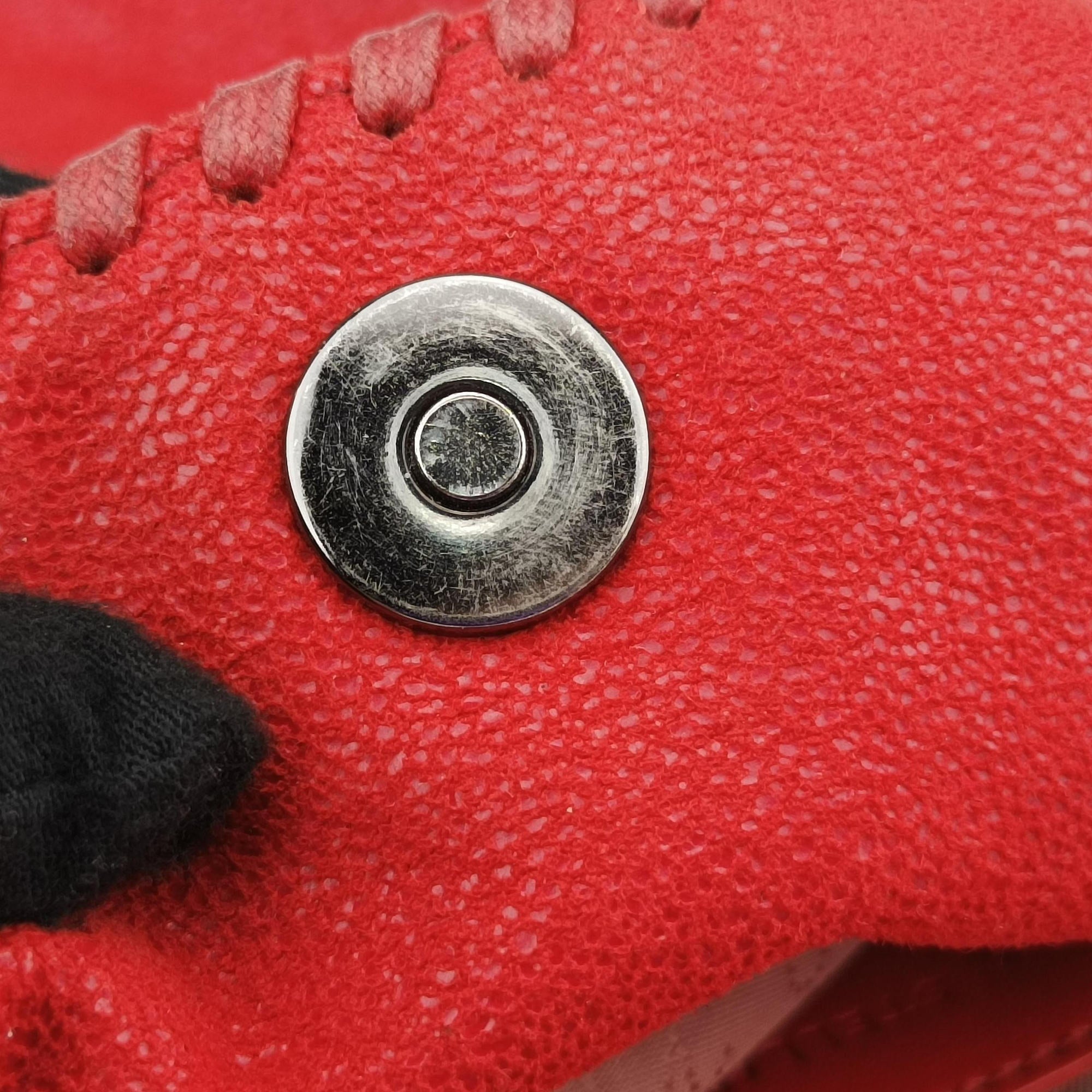 Falabella Red Vegan leather 371223 W9132 F16ファラベラ レッド ポリエステル 371223 W9132 F16