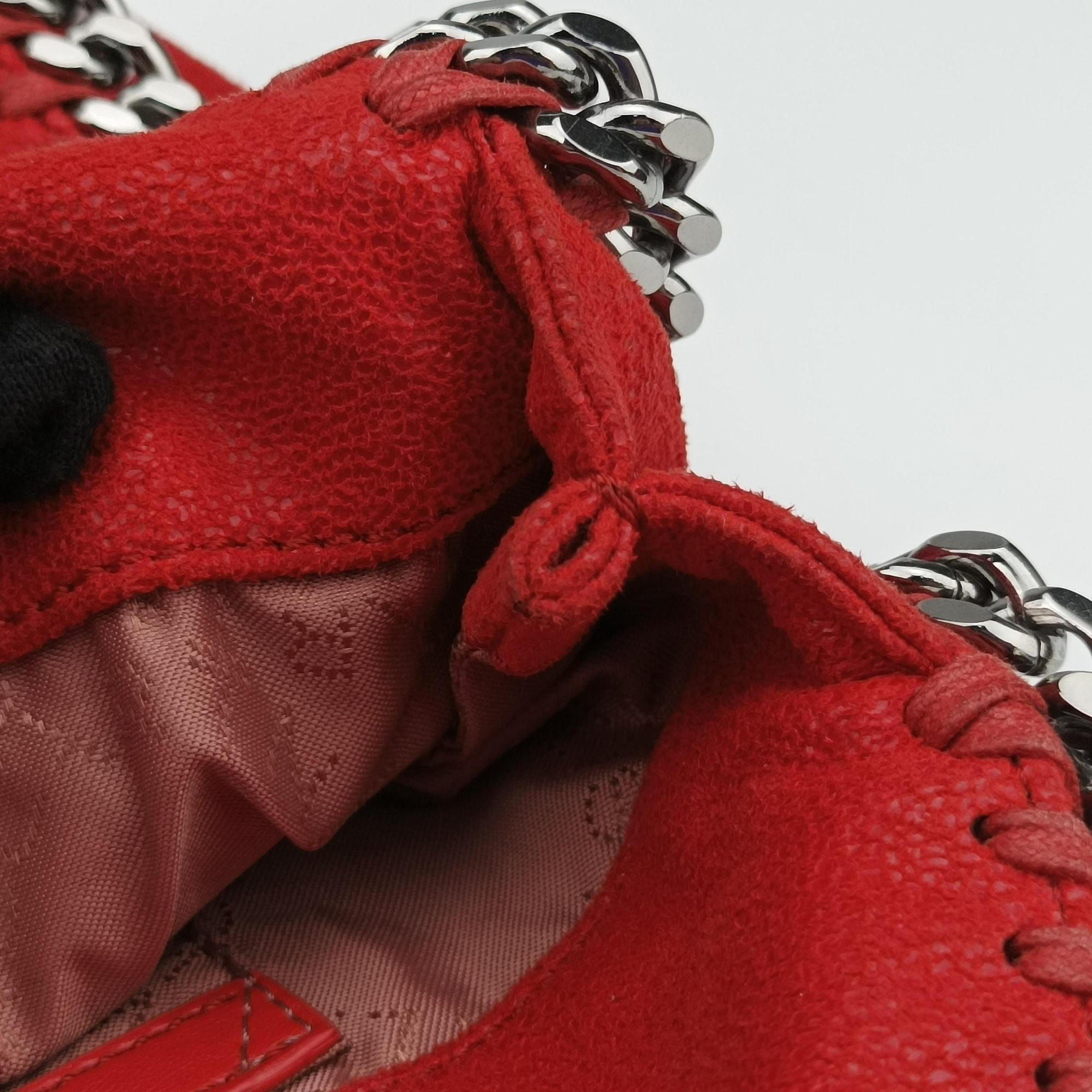 Falabella Red Vegan leather 371223 W9132 F16ファラベラ レッド ポリエステル 371223 W9132 F16