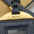 Promenade Navy x yellow SAFFIANO Leather BL836T 7 Bプロムナード ネービーxイェロー サフィアーノレザー BL836T 7 B