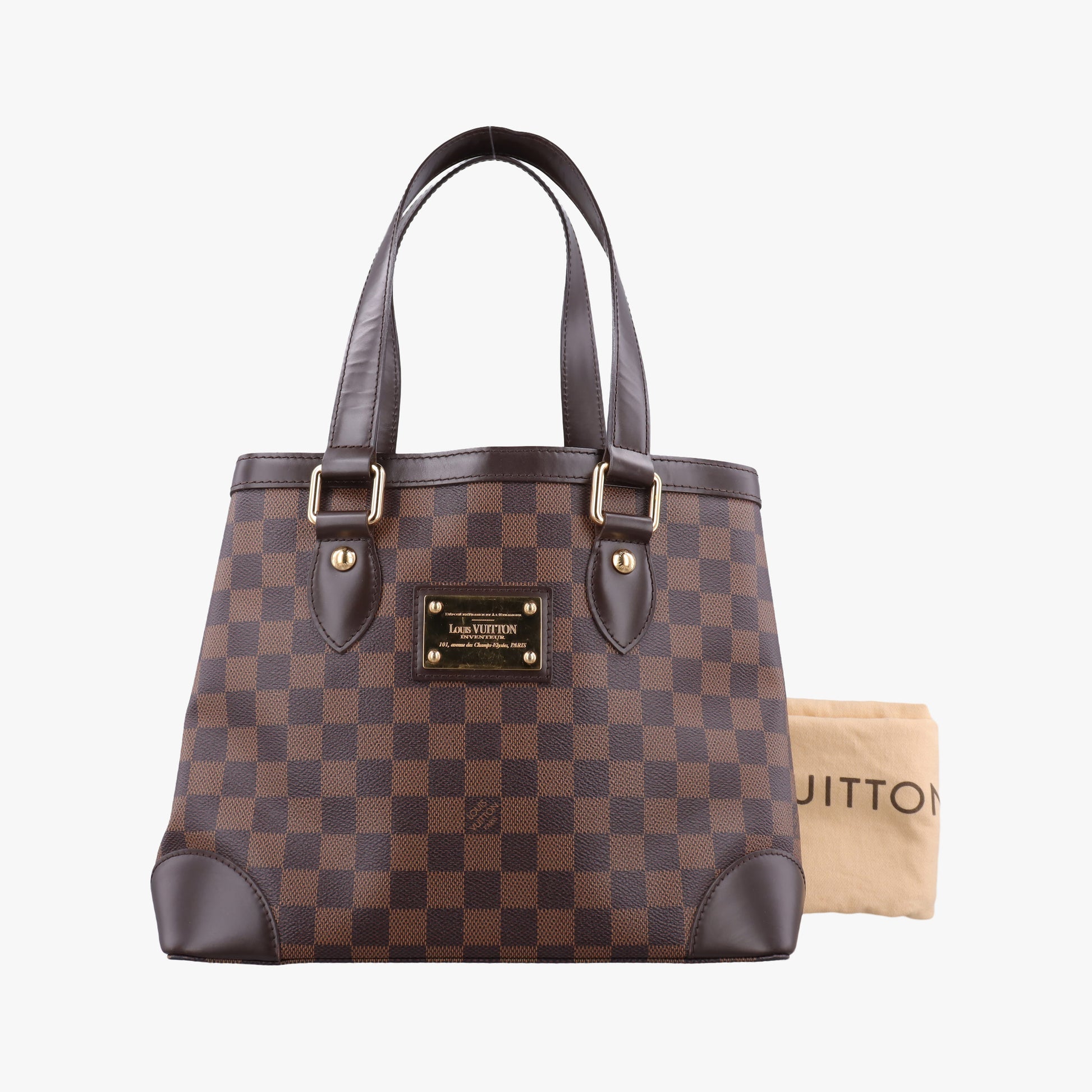 HAMPSTEAD PM EBENE Damier Canvas N51205 Lot number unknownハムプステッドPM エベーヌ ダミエキャンバス N51205 製番不明