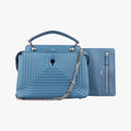Dotcom Click Small Blue Leather 8BN299 8BN299-I8F-169-0501ドットコム クリック スモール ブルー レザー 8BN299 8BN299-I8F-169-0501