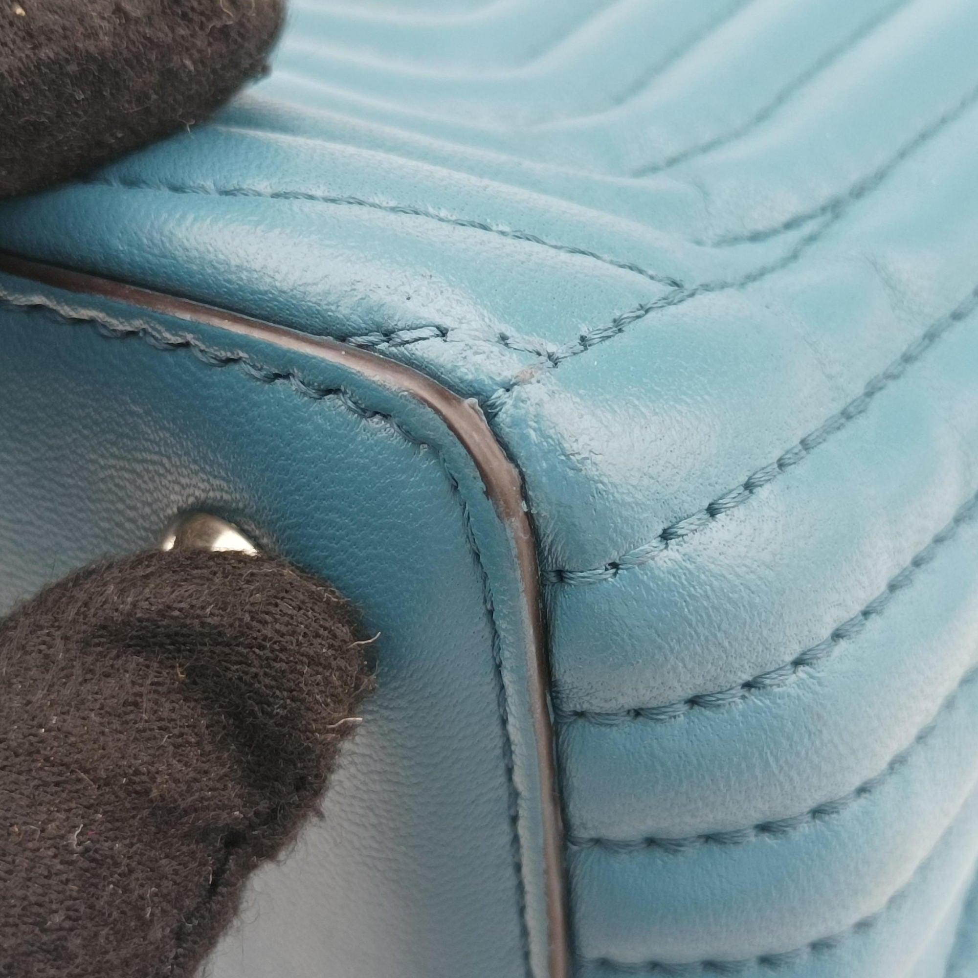 Dotcom Click Small Blue Leather 8BN299 8BN299-I8F-169-0501ドットコム クリック スモール ブルー レザー 8BN299 8BN299-I8F-169-0501