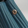 Dotcom Click Small Blue Leather 8BN299 8BN299-I8F-169-0501ドットコム クリック スモール ブルー レザー 8BN299 8BN299-I8F-169-0501