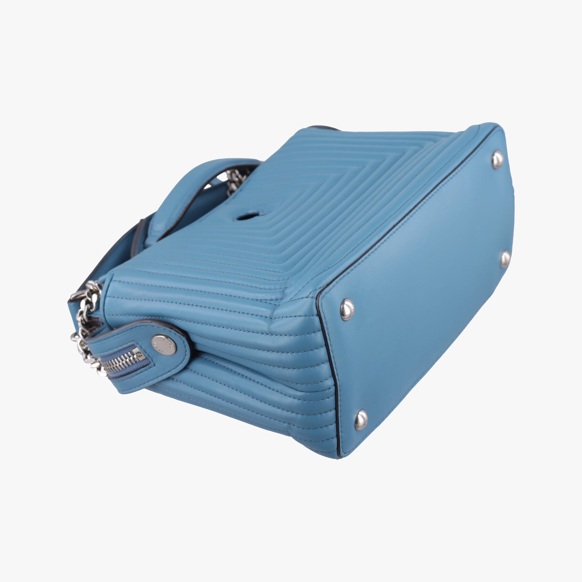 Dotcom Click Small Blue Leather 8BN299 8BN299-I8F-169-0501ドットコム クリック スモール ブルー レザー 8BN299 8BN299-I8F-169-0501