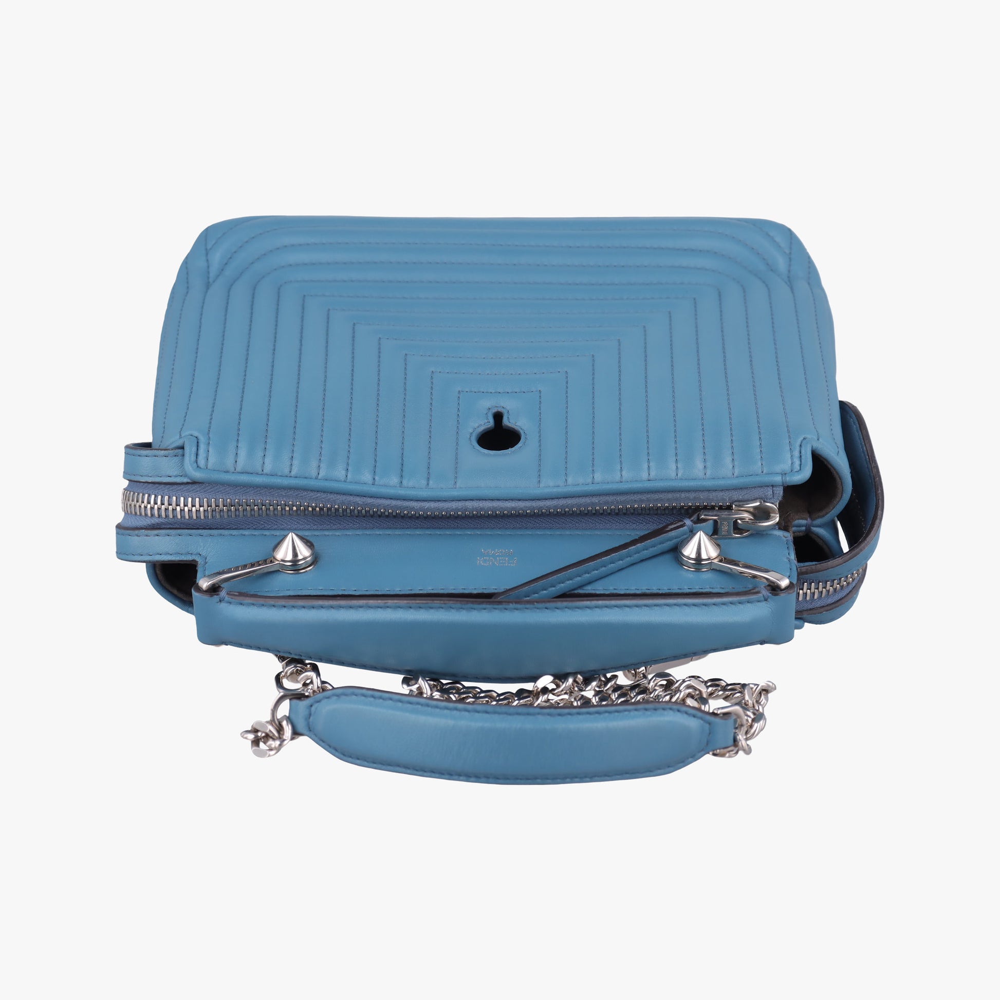 Dotcom Click Small Blue Leather 8BN299 8BN299-I8F-169-0501ドットコム クリック スモール ブルー レザー 8BN299 8BN299-I8F-169-0501