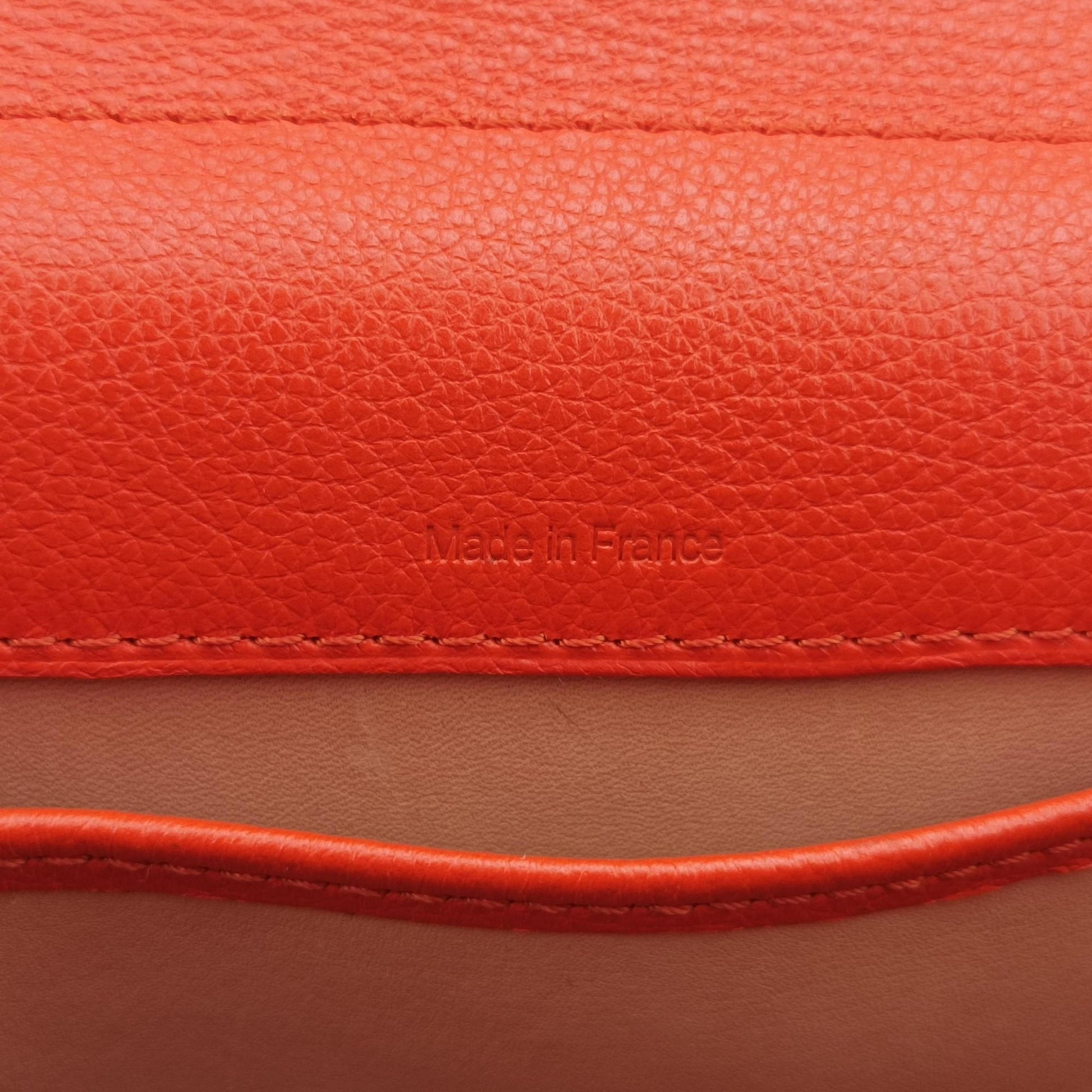 Brillant Mini Orange Leather ブリヨン ミニ オレンジ レザー 