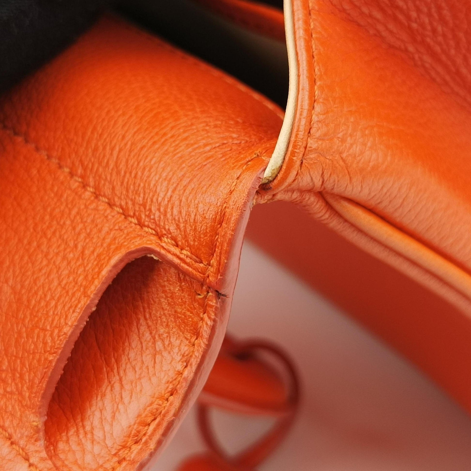 Brillant Mini Orange Leather ブリヨン ミニ オレンジ レザー 