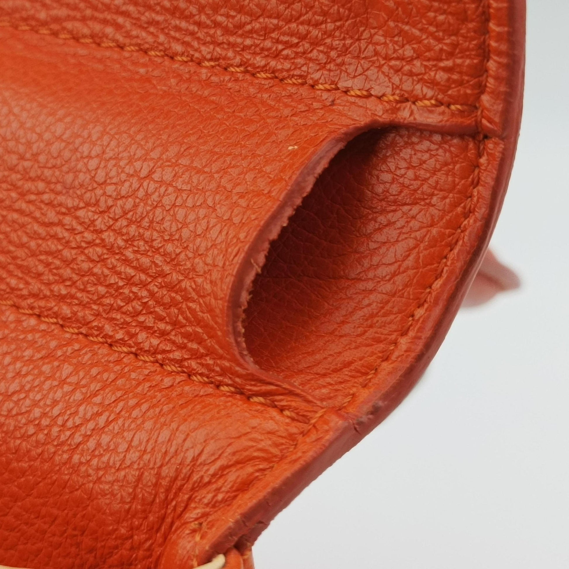 Brillant Mini Orange Leather ブリヨン ミニ オレンジ レザー 