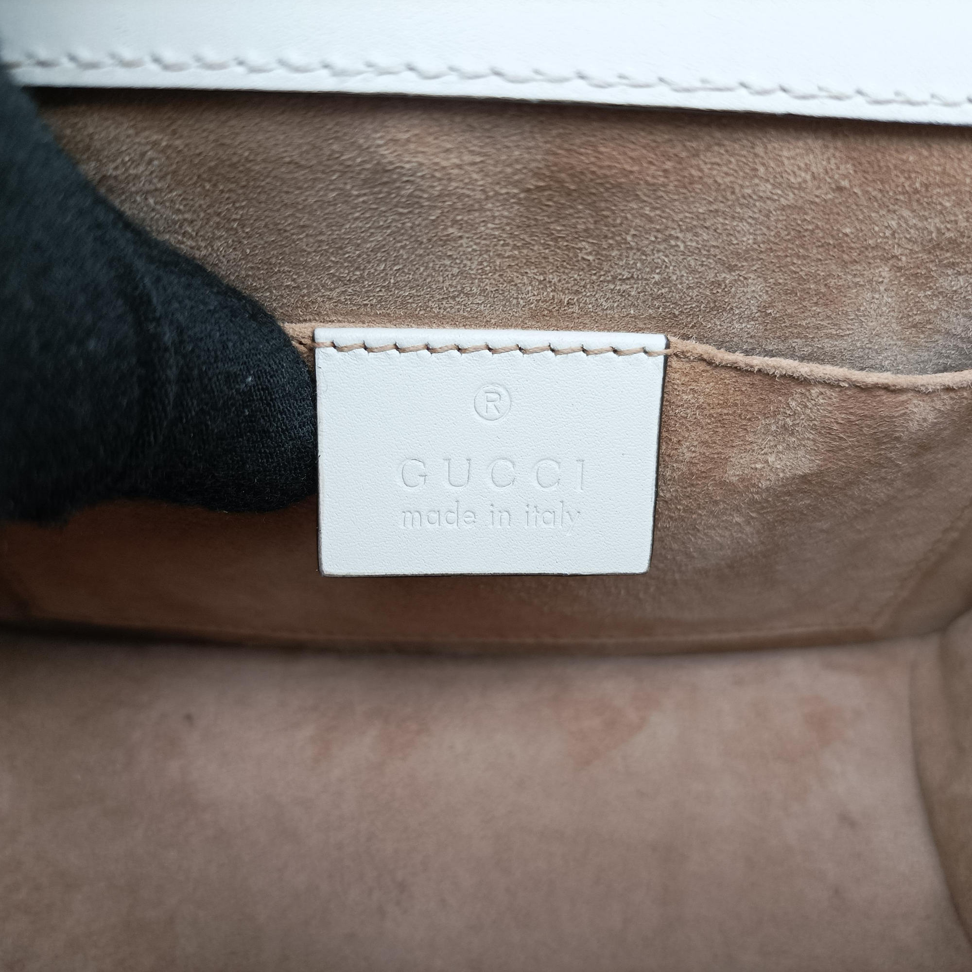 Sylvie Ivory×navy×red Leather 431666 G021868694シルヴィ アイボリー×ネイビー×レッド レザー 431666 G021868694