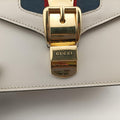 Sylvie Ivory×navy×red Leather 431666 G021868694シルヴィ アイボリー×ネイビー×レッド レザー 431666 G021868694