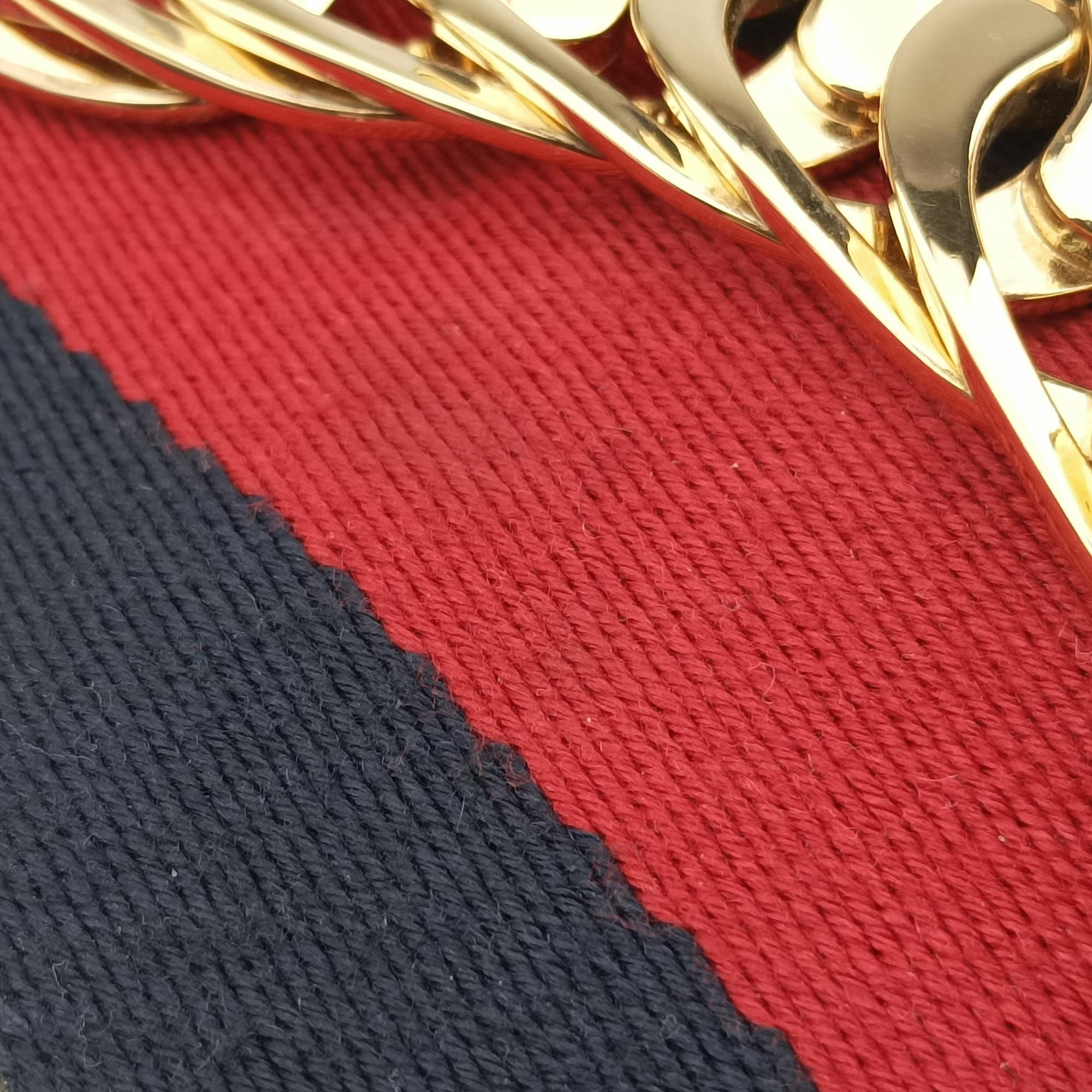 Sylvie Ivory×navy×red Leather 431666 G021868694シルヴィ アイボリー×ネイビー×レッド レザー 431666 G021868694