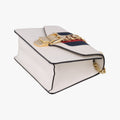 Sylvie Ivory×navy×red Leather 431666 G021868694シルヴィ アイボリー×ネイビー×レッド レザー 431666 G021868694