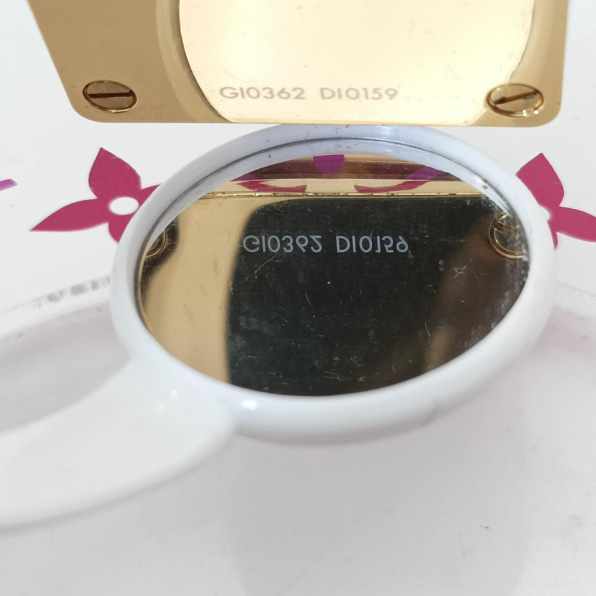 Boite Scott Trunk Jewelry Makeup Box Pink×multicolor Plexiglass GI0362 GI0362 DI0159ボワット スコット トランク ジュエリー メイクボックス ピンク×マルチカラー プレキシガラス GI0362 GI0362 DI0159