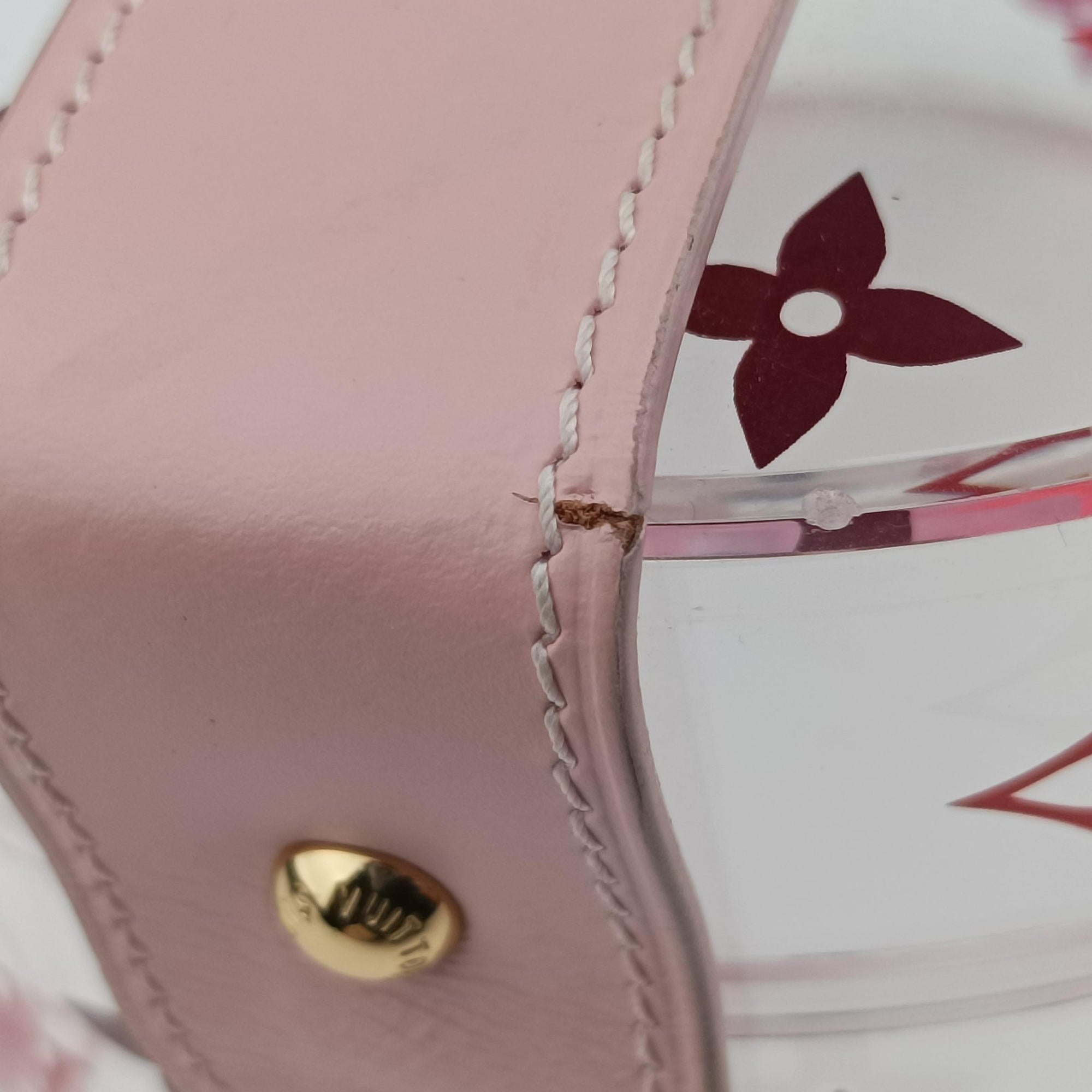 Boite Scott Trunk Jewelry Makeup Box Pink×multicolor Plexiglass GI0362 GI0362 DI0159ボワット スコット トランク ジュエリー メイクボックス ピンク×マルチカラー プレキシガラス GI0362 GI0362 DI0159