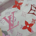 Boite Scott Trunk Jewelry Makeup Box Pink×multicolor Plexiglass GI0362 GI0362 DI0159ボワット スコット トランク ジュエリー メイクボックス ピンク×マルチカラー プレキシガラス GI0362 GI0362 DI0159