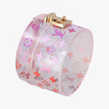 Boite Scott Trunk Jewelry Makeup Box Pink×multicolor Plexiglass GI0362 GI0362 DI0159ボワット スコット トランク ジュエリー メイクボックス ピンク×マルチカラー プレキシガラス GI0362 GI0362 DI0159