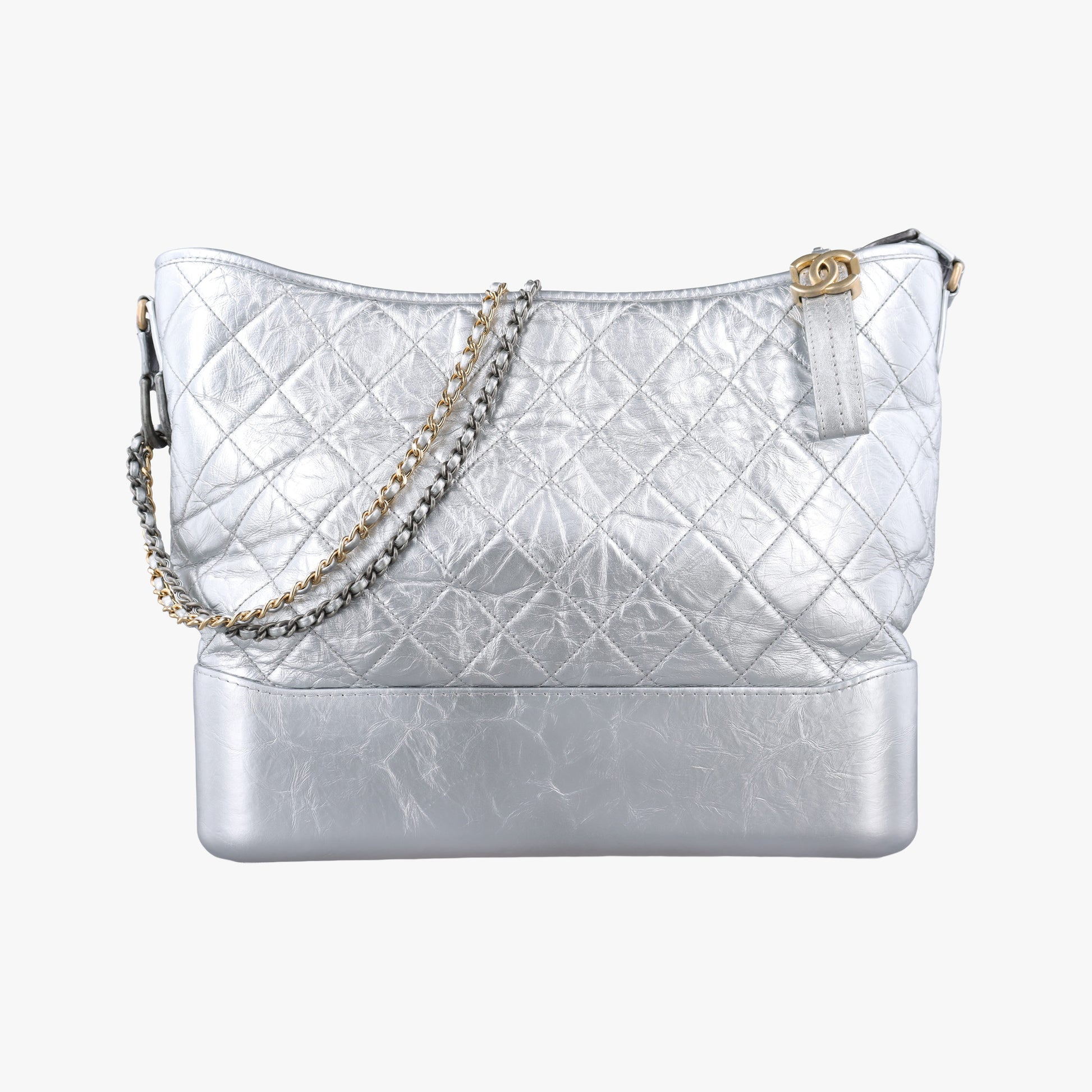 GABRIELLE Silver Leather A93825 24657871ガブリエル シルバー レザー A93825 24657871