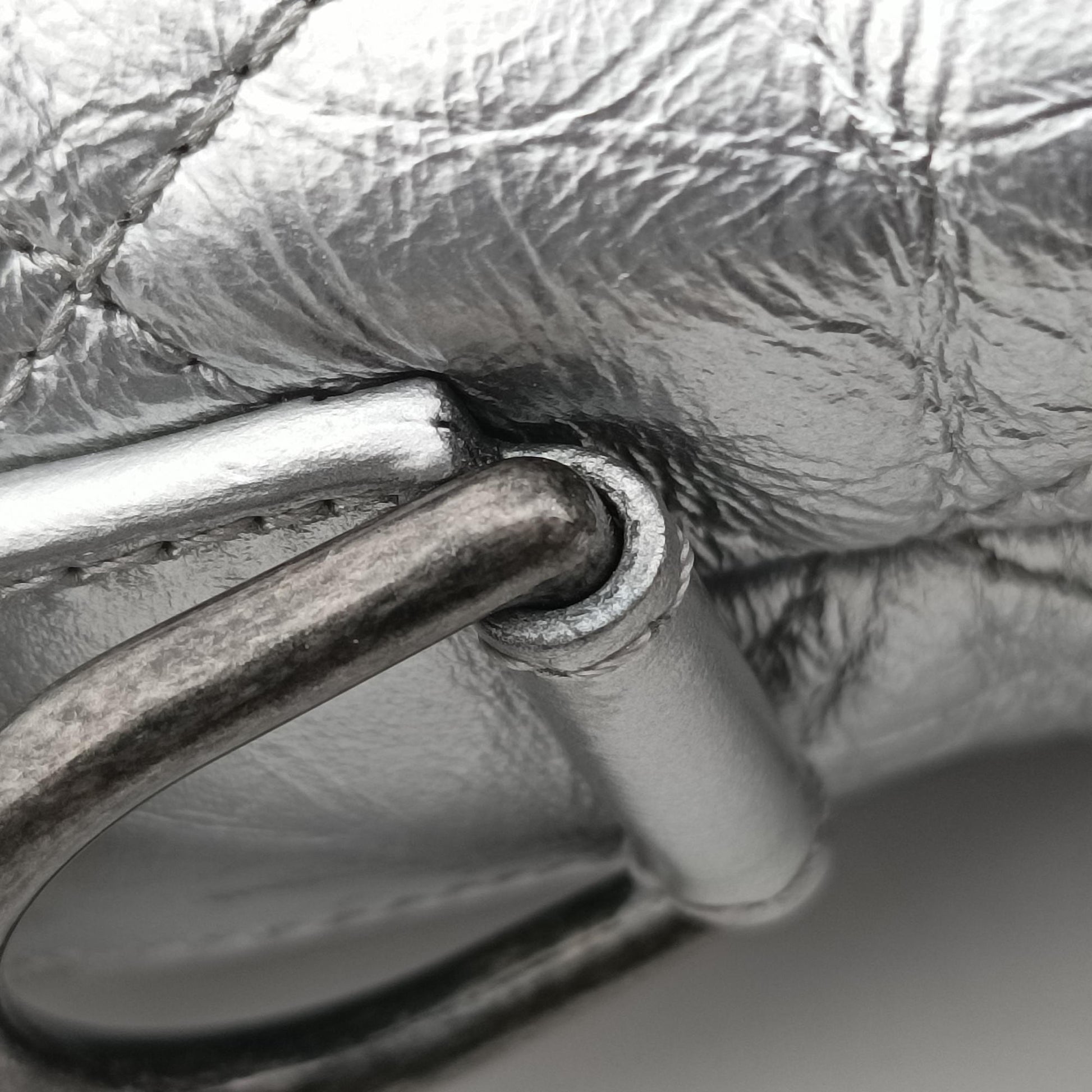 GABRIELLE Silver Leather A93825 24657871ガブリエル シルバー レザー A93825 24657871