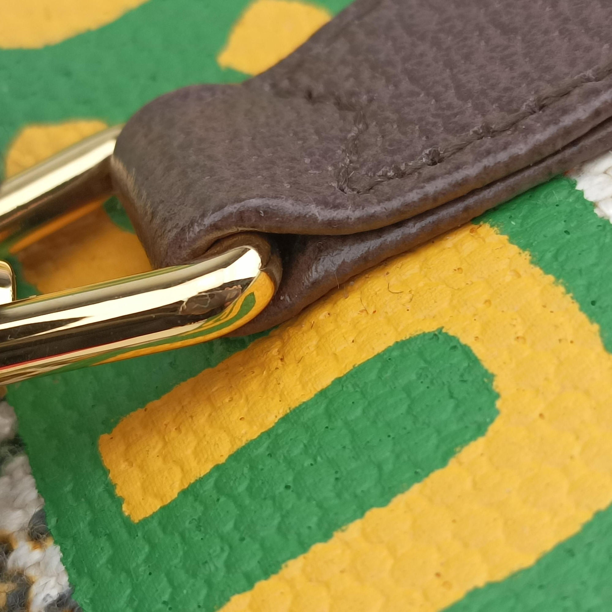 Balenciaga collaboration The Hacker Project Jackie 1961 Multicolour Leather×canvas 636706 F035811773バレンシアガ コラボ ザ ハッカー プロジェクト ジャッキー 1961 マルチカラー レザー×キャンバス 636706 F035811773
