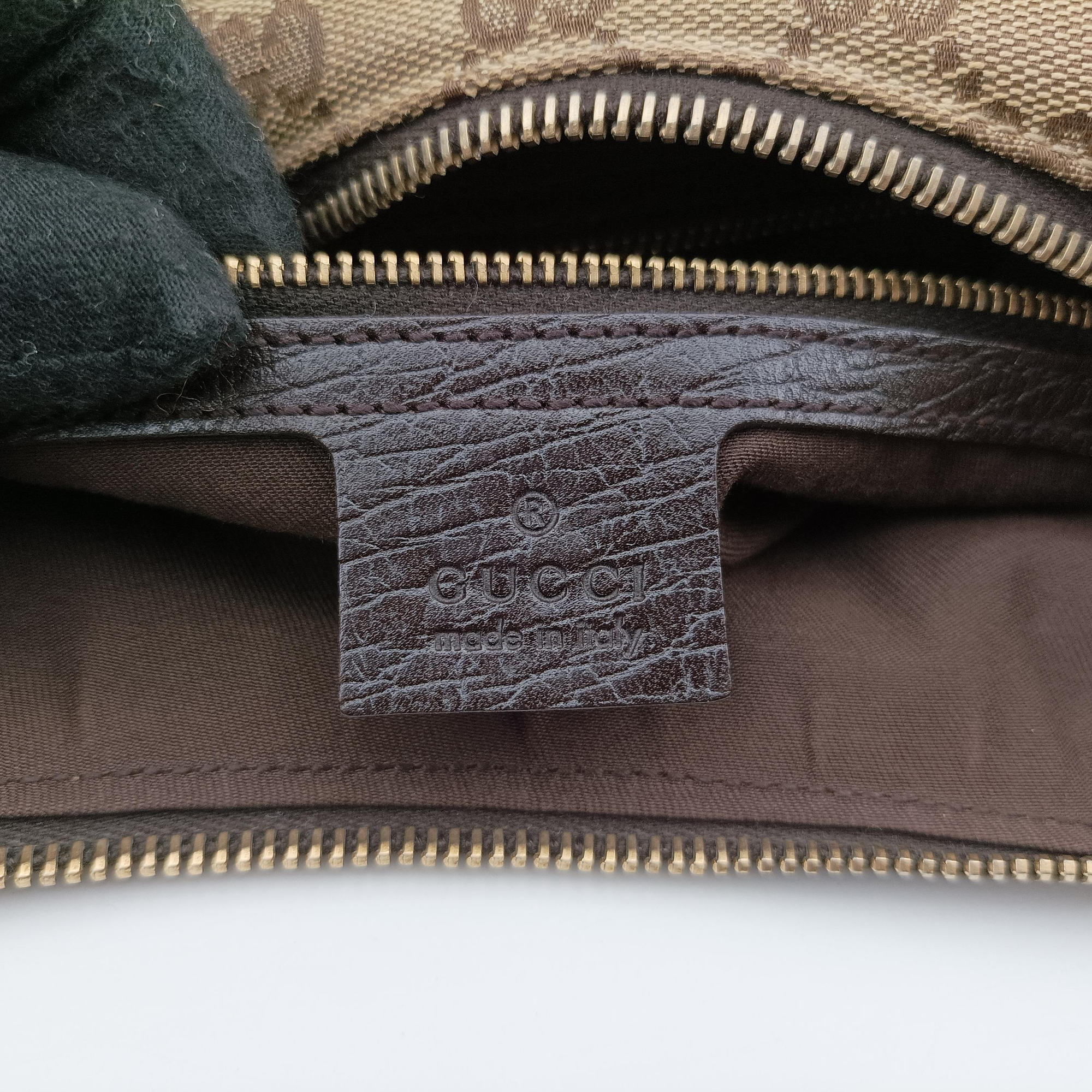 horsebit hobo Brown canvas 115867 C3055594ホースビット ブラウン キャンバス 115867 C3055594