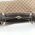 horsebit hobo Brown canvas 115867 C3055594ホースビット ブラウン キャンバス 115867 C3055594