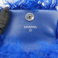 Shearling CC Hook Card Holder Blue wool AP2397 31690490シアリングCCフックカードホルダー ブルー ウール AP2397 31690490