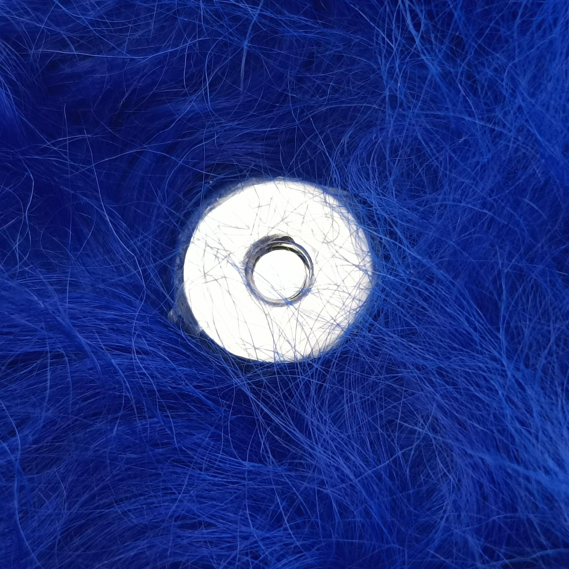Shearling CC Hook Card Holder Blue wool AP2397 31690490シアリングCCフックカードホルダー ブルー ウール AP2397 31690490