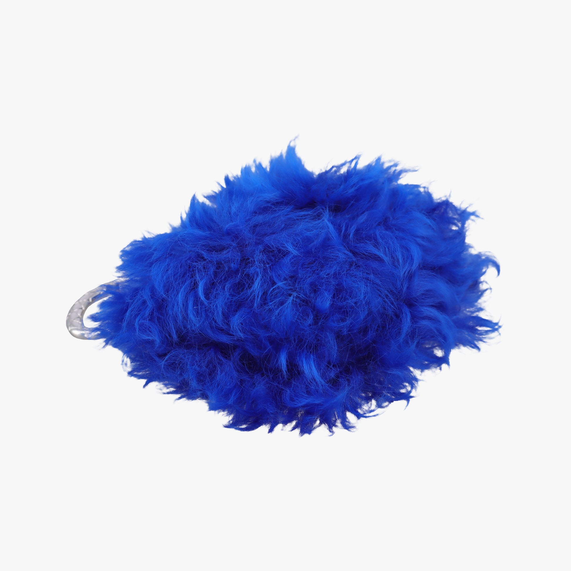 Shearling CC Hook Card Holder Blue wool AP2397 31690490シアリングCCフックカードホルダー ブルー ウール AP2397 31690490