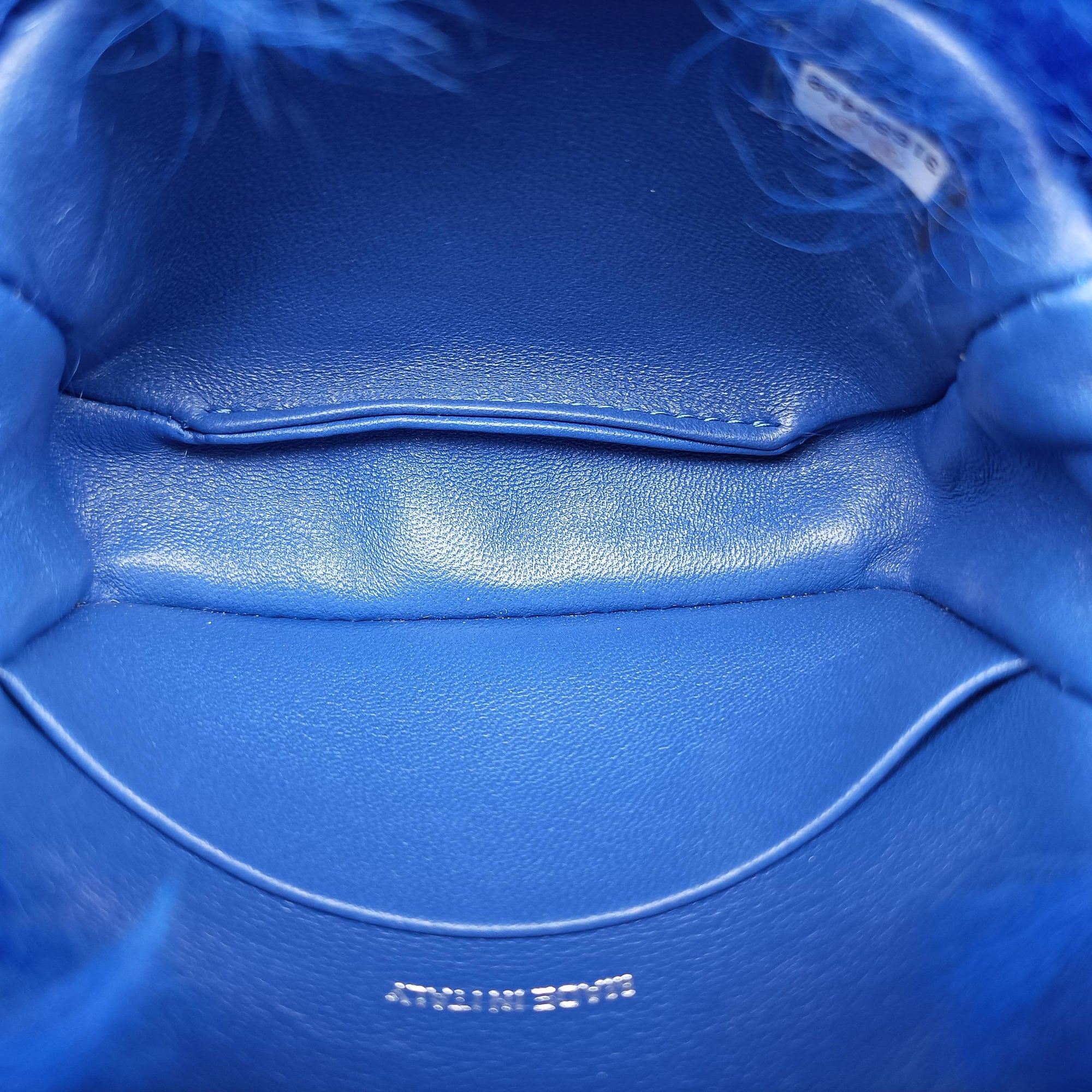 Shearling CC Hook Card Holder Blue wool AP2397 31690490シアリングCCフックカードホルダー ブルー ウール AP2397 31690490