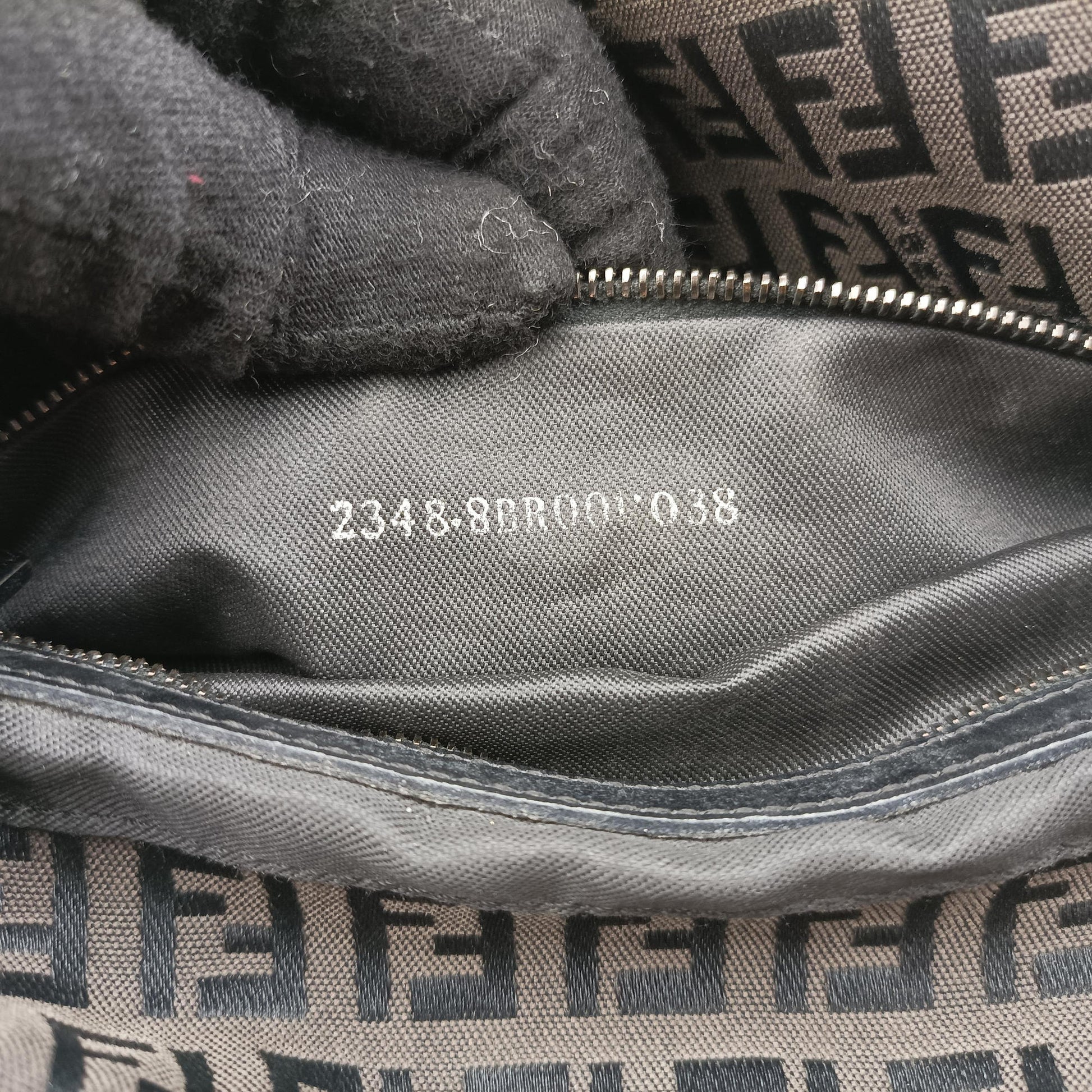 Baguette Zucchino Brown canvas×leather 8BR001 2348-8BR001 038マンマバケット ズッキーノ柄 ブラウン キャンバス×レザー 8BR001 2348-8BR001 038