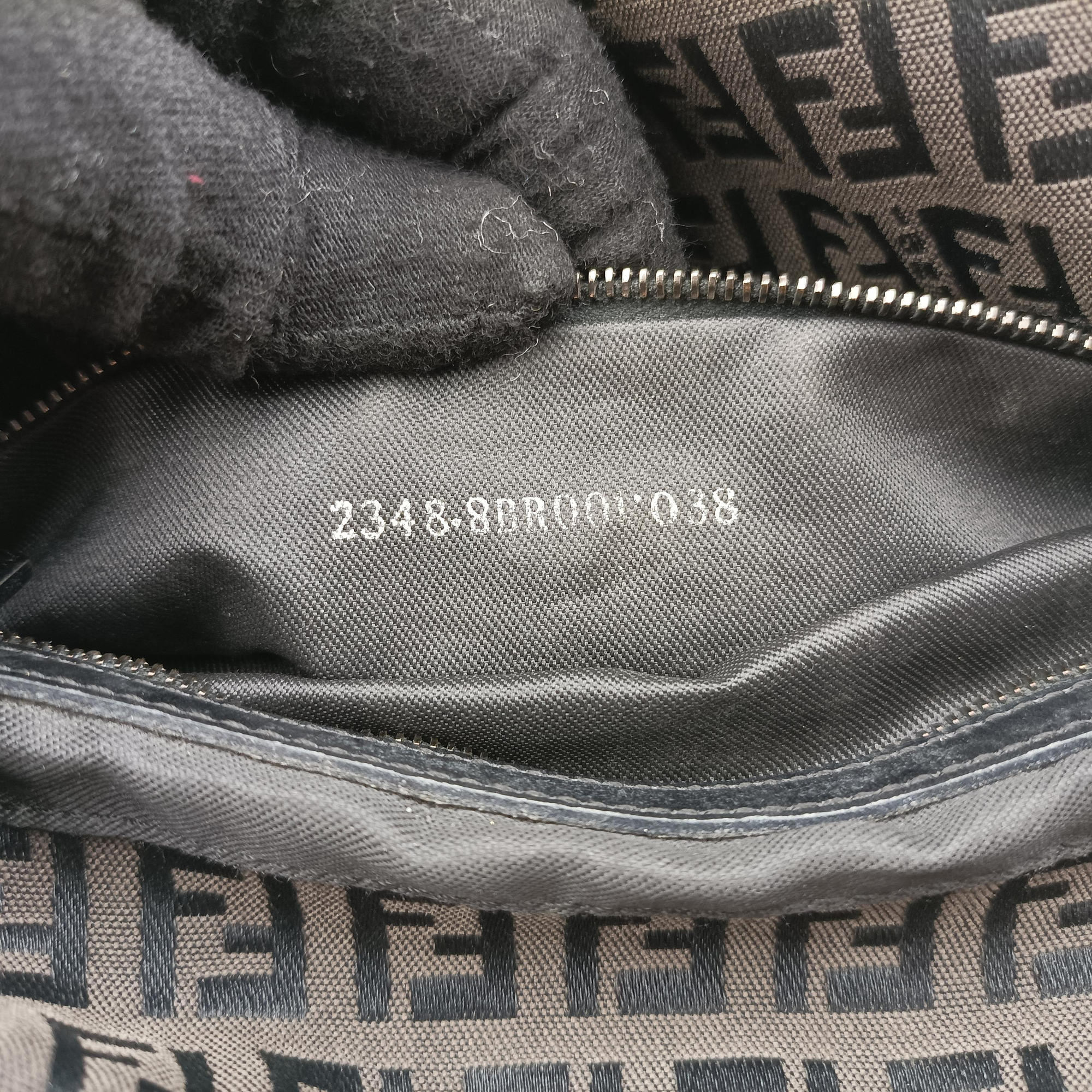 Baguette Zucchino Brown canvas×leather 8BR001 2348-8BR001 038マンマバケット ズッキーノ柄 ブラウン キャンバス×レザー 8BR001 2348-8BR001 038