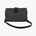 Baguette Zucchino Brown canvas×leather 8BR001 2348-8BR001 038マンマバケット ズッキーノ柄 ブラウン キャンバス×レザー 8BR001 2348-8BR001 038