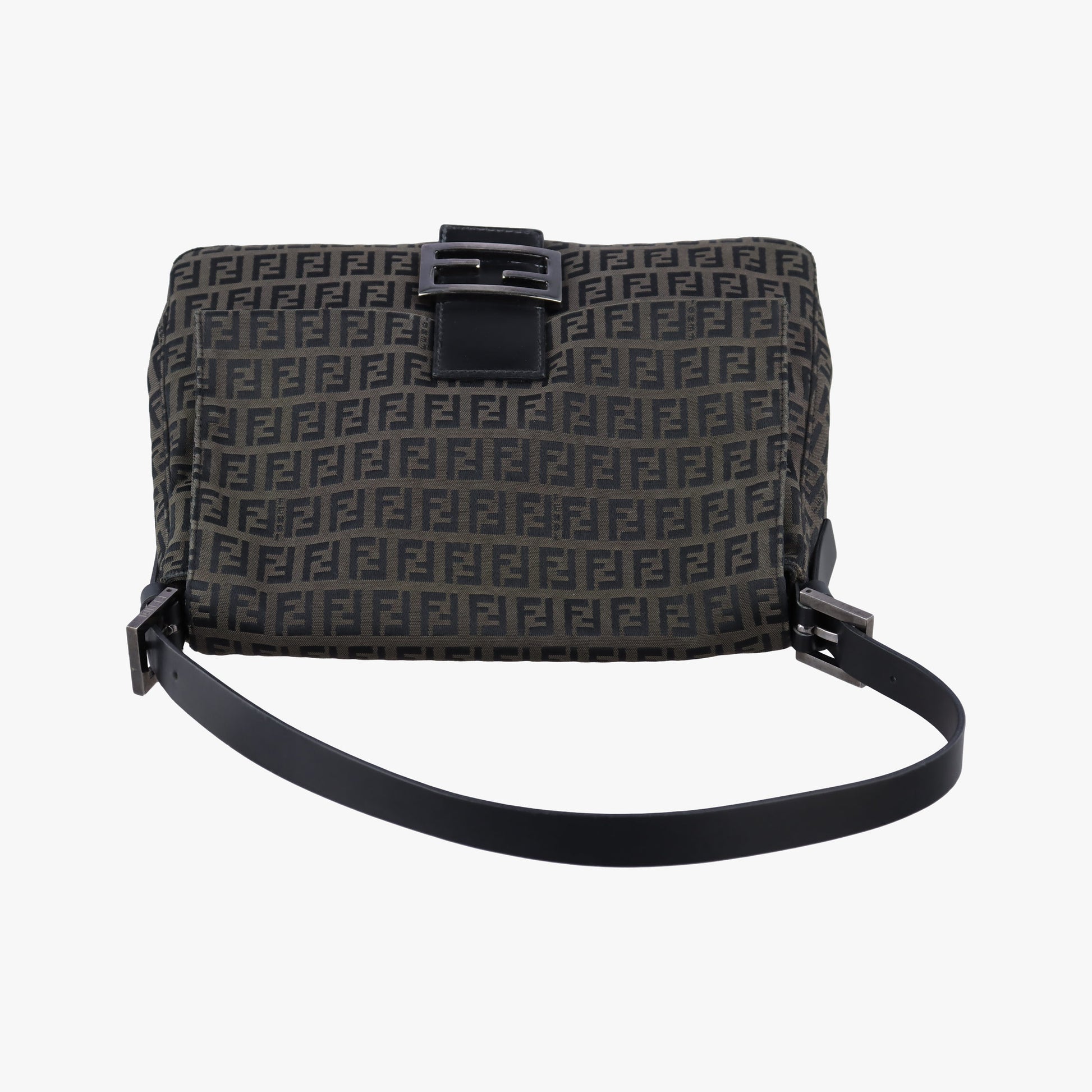 Baguette Zucchino Brown canvas×leather 8BR001 2348-8BR001 038マンマバケット ズッキーノ柄 ブラウン キャンバス×レザー 8BR001 2348-8BR001 038