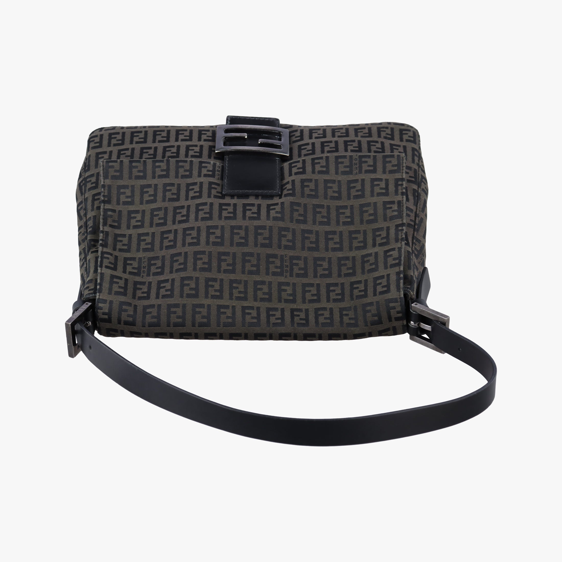Baguette Zucchino Brown canvas×leather 8BR001 2348-8BR001 038マンマバケット ズッキーノ柄 ブラウン キャンバス×レザー 8BR001 2348-8BR001 038