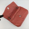 Chevron Jersey Trim Leo Lion Pink Leather A49312 14684588ジャージ Vステッチ ライオン ココマーク ピンク レザー A49312 14684588
