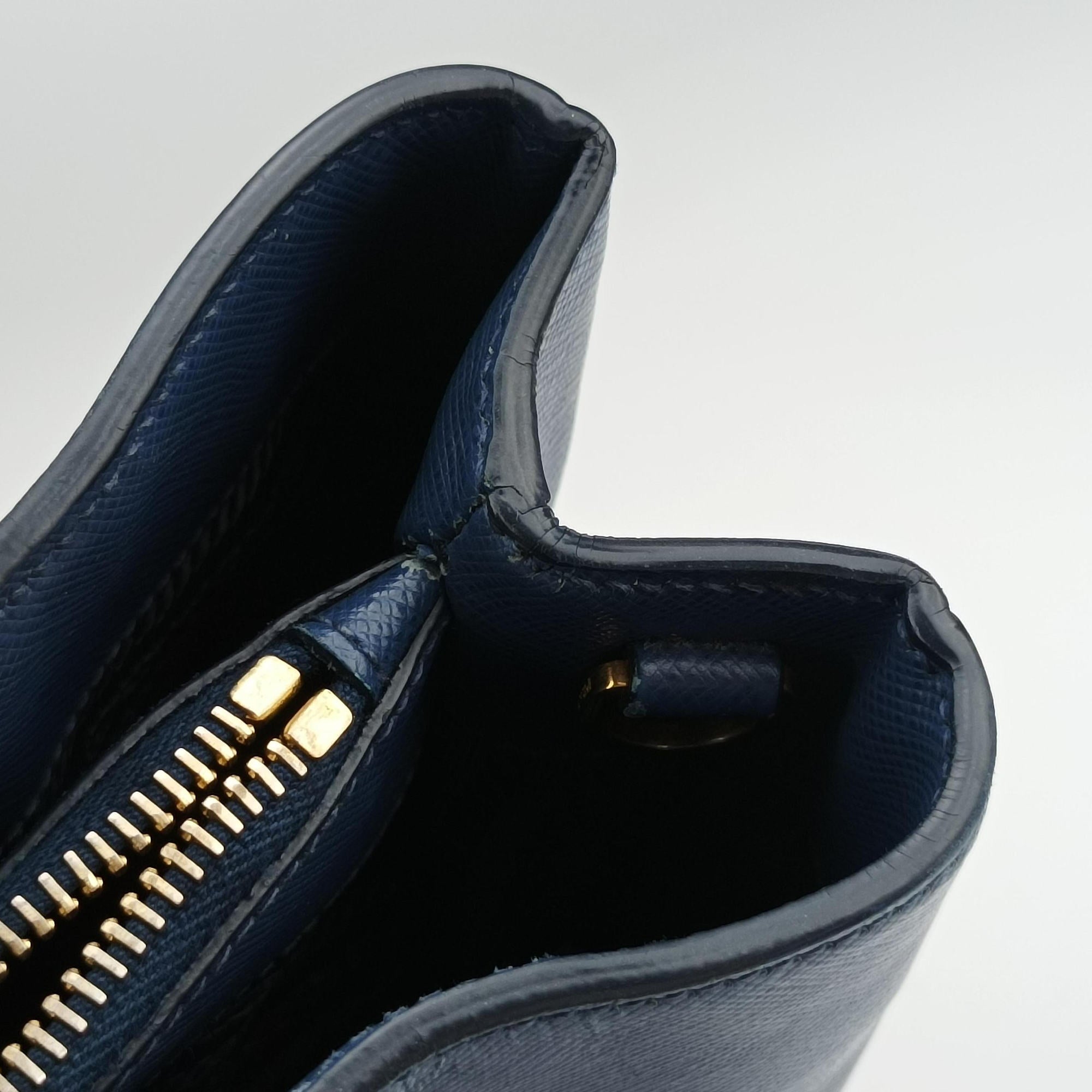 Galleria Blue SAFFIANO Leather BN2274 239/K 208ガレリア ブルー サフィアーノレザー BN2274 239/K 208