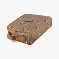 Mickey Mouse Disney collaboration Brown×Multicolour PVC coated canvas×leather 602536 ミッキーマウス ディズニーコラボ ブラウン×マルチカラー PVCコーティングキャンバス×レザー 602536 