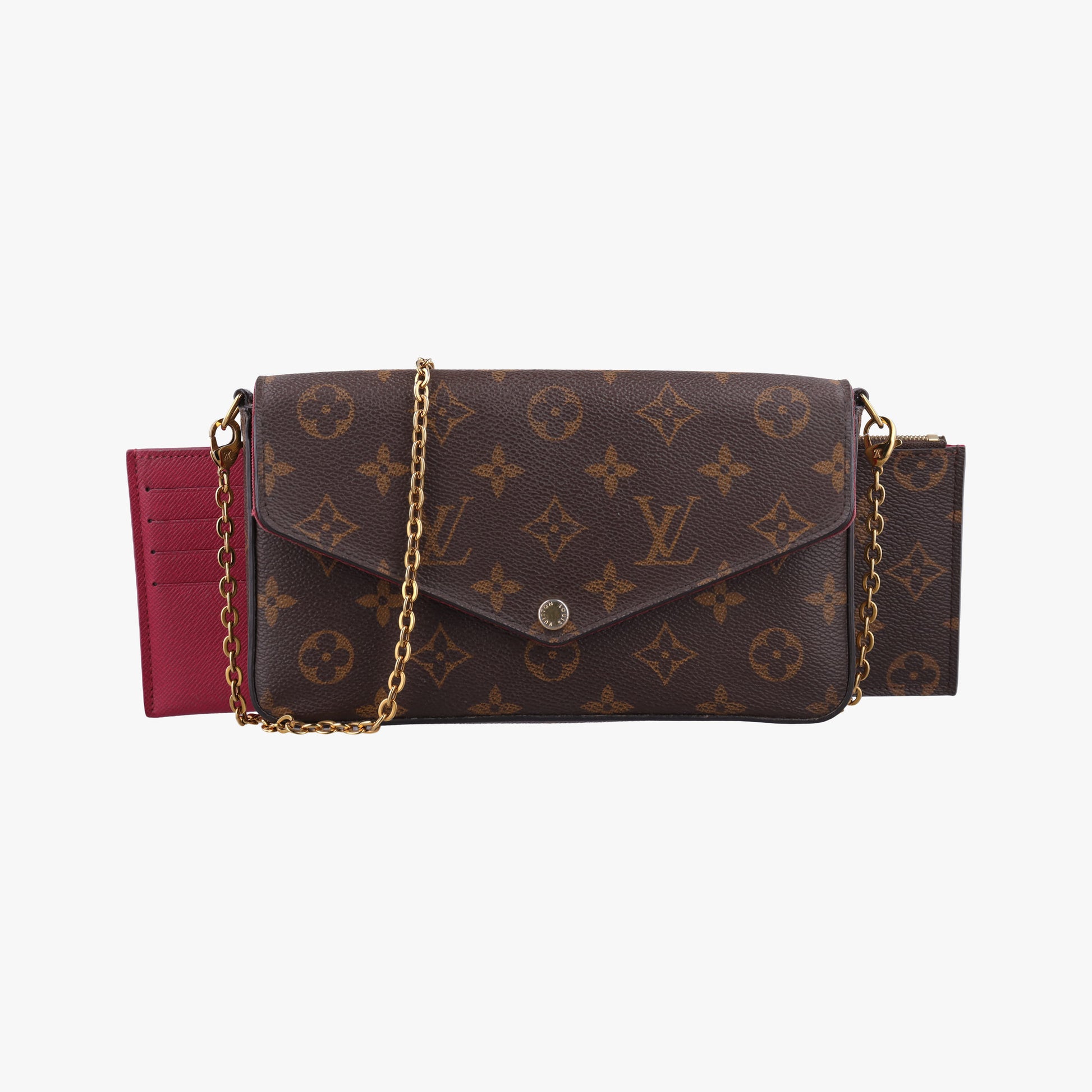 Pochette Felicie Brown Monogram Canvas M61276 MI2106ポシェット フェリシー モノグラム/ブラウン モノグラムキャンバス M61276 MI2106